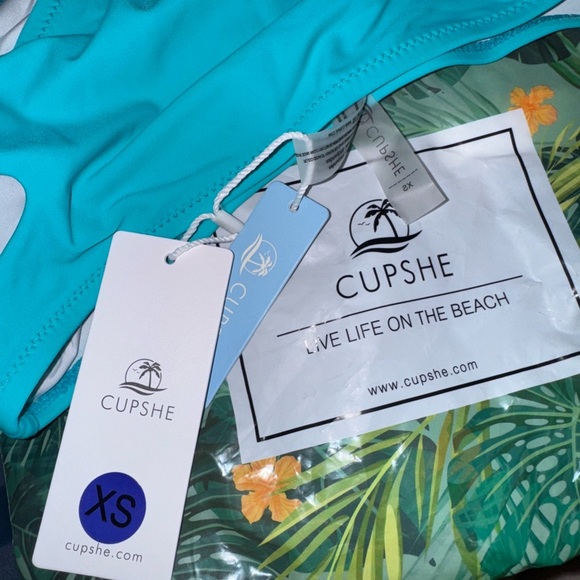 Women's Teal Swim Bottom - Picture 3 of 3